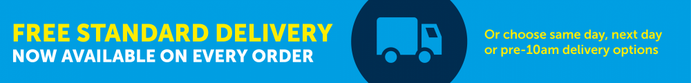 Free standard delivery